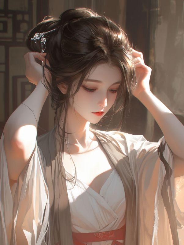 折尽晚棠枝